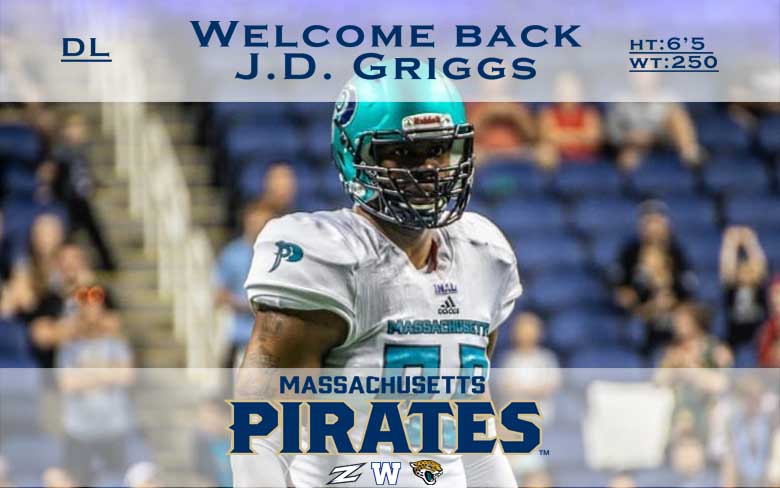 Mass Pirates Players Sweep Honors in National Arena League -- Massachusetts  Pirates