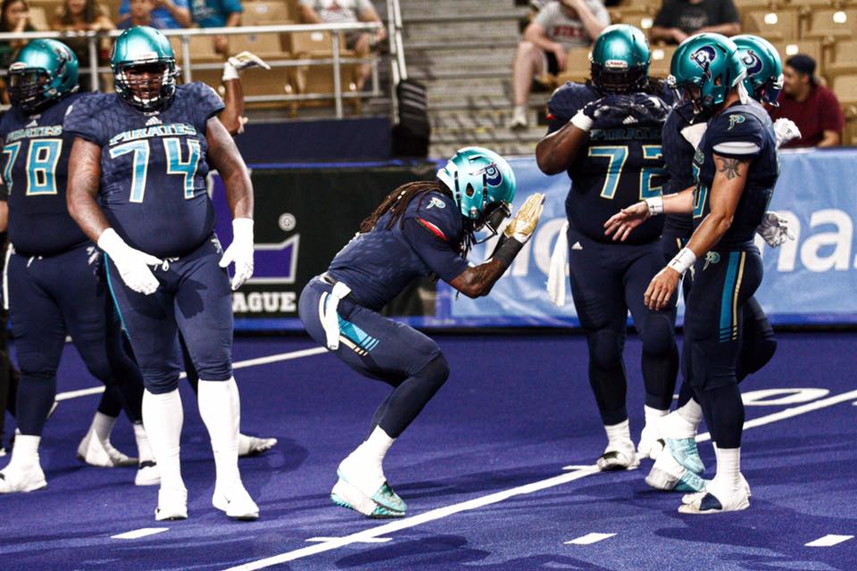 Arena football: LaVon Pearson catches on to role with Massachusetts Pirates