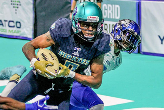 Mass Pirates Players Sweep Honors in National Arena League -- Massachusetts  Pirates